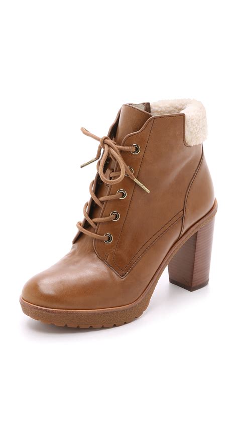 michael kors lace up bootie canada|michael kors designer boots canada.